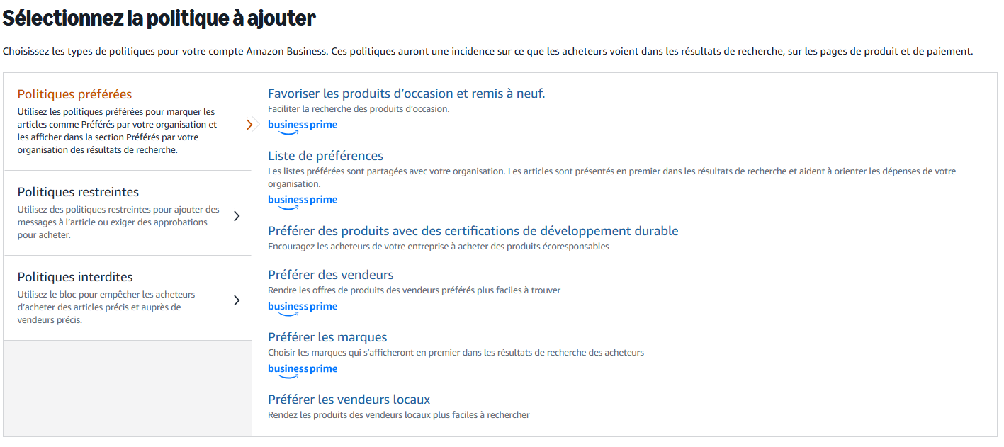 préférer les vendeurs locaux