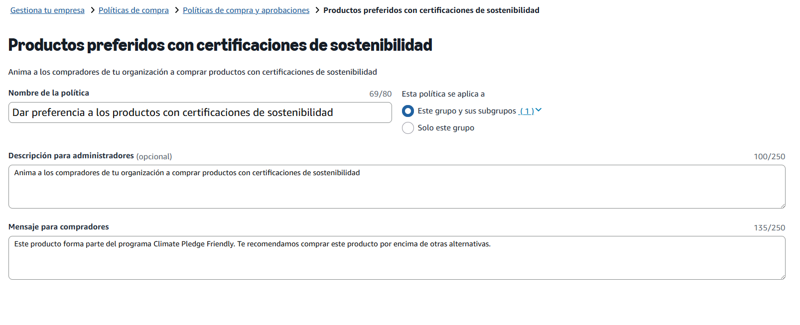 climate pledge friendly