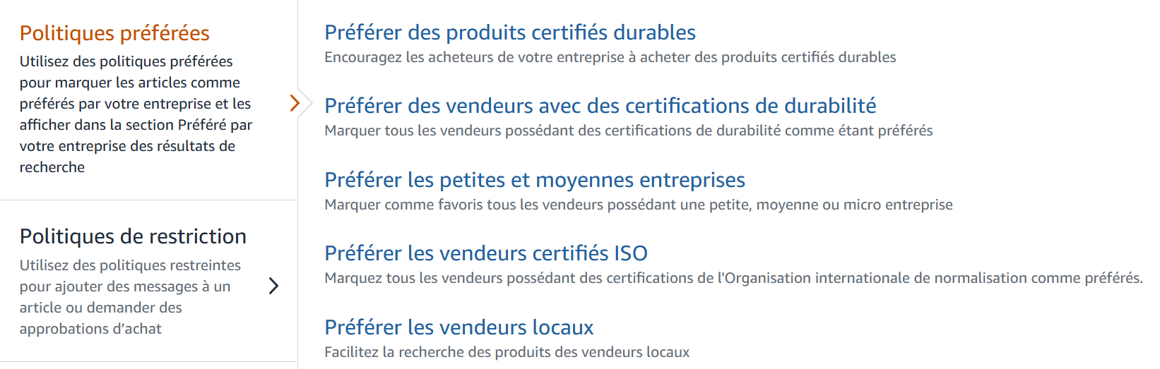 privil&eacute;giez les vendeurs locaux