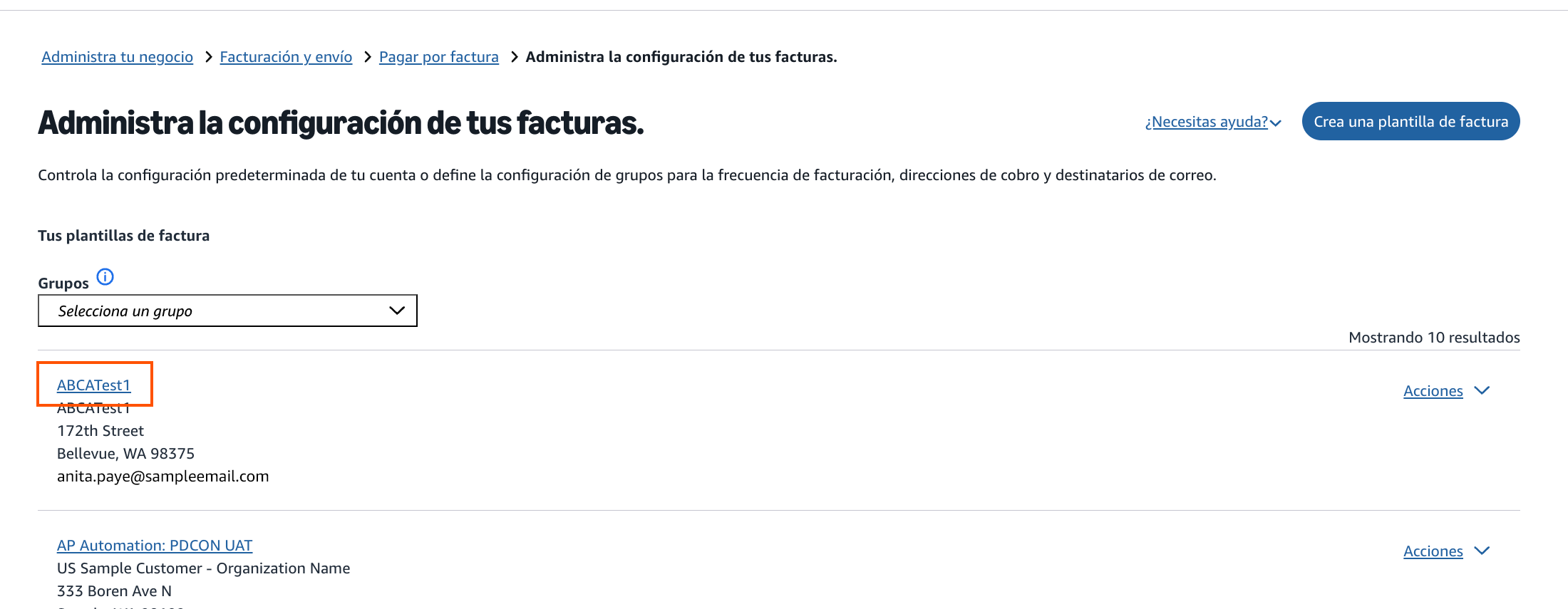  plantillas de facturas