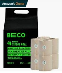 Beco Bamboo 3 Ply Toilet Paper Roll