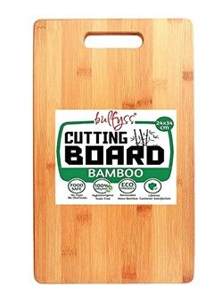 Bulfyss Large Natural Bamboo Wood Chopping Cutting Board
