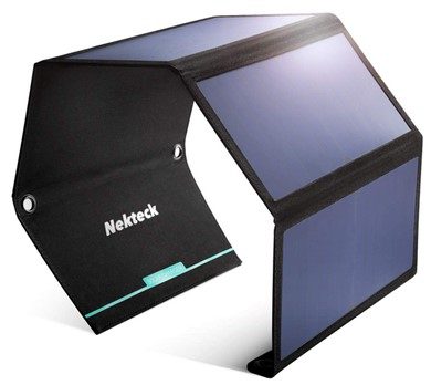 solar-powered charger