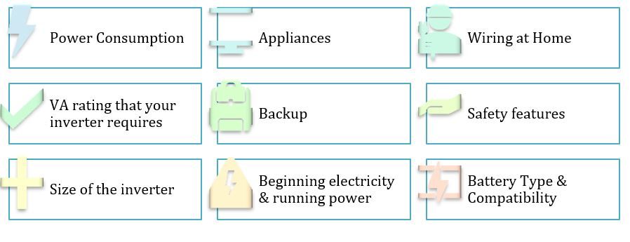 Things to Consider for Choosing the Right Inverter