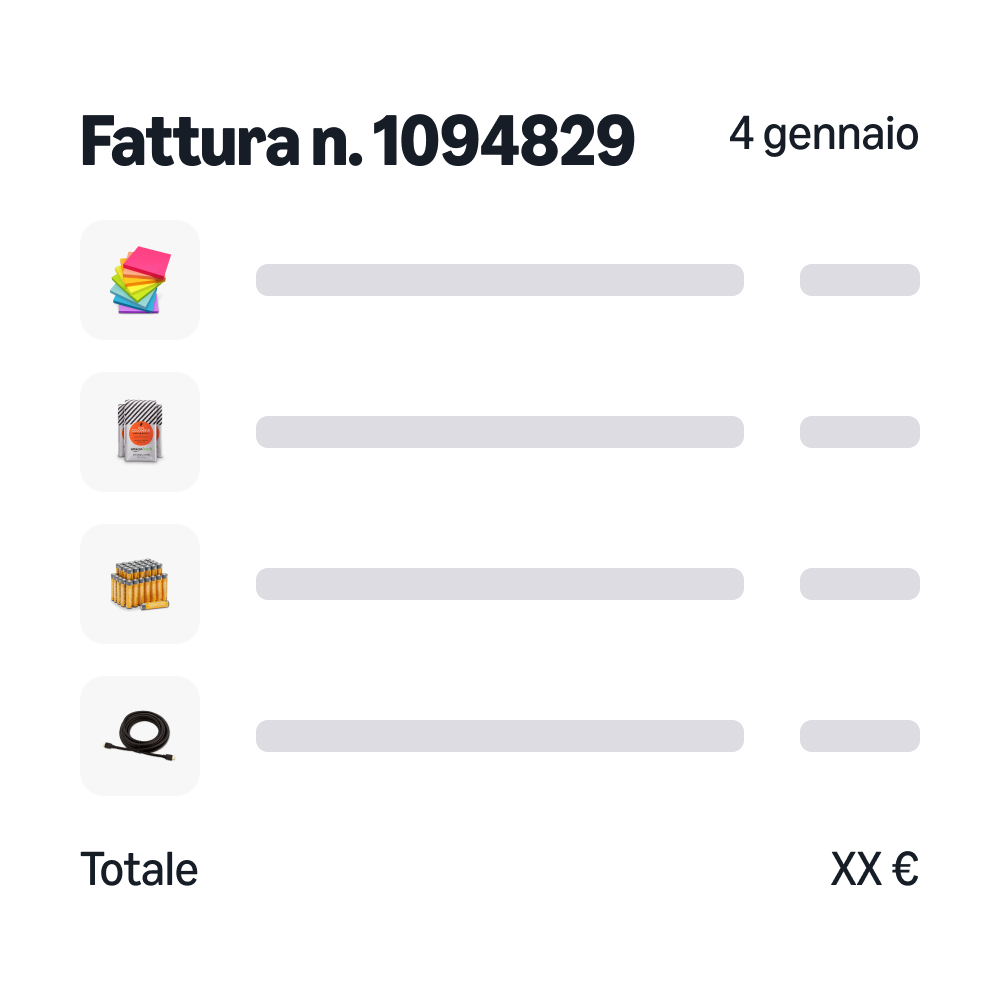 Pagamento posticipato su fattura